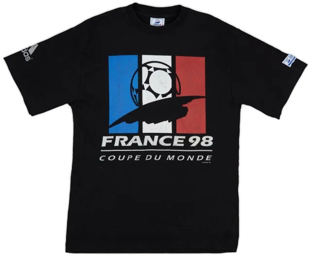 T-Shirts 1998 France 98 World Cup Graphic Tee - 7/10 - (L)