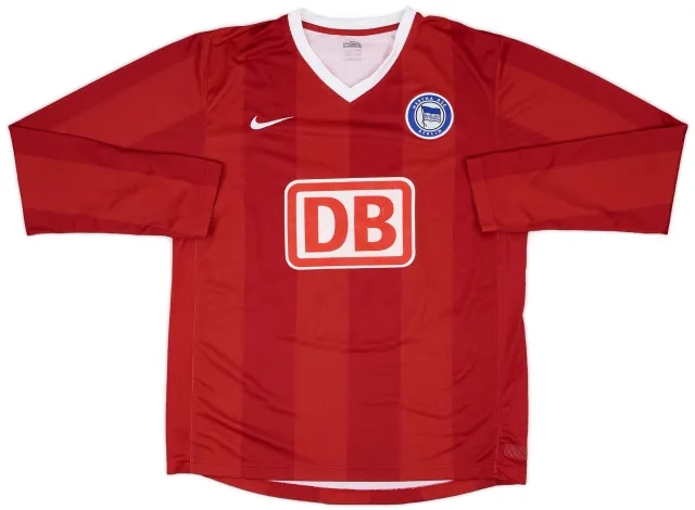 Nike 2007-08 Hertha Berlin II Match Issue Away L/S Shirt #4