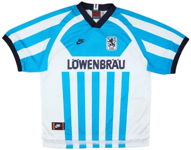 Nike 1995-96 1860 Munich Home Shirt - 8/10 - (XXL)