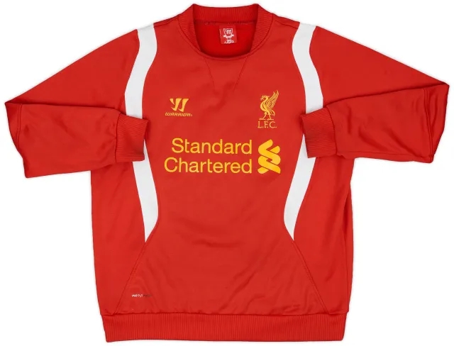 2012-13 Liverpool Warrior Sweat Top - 7/10 - (L)