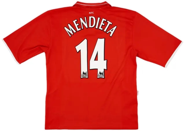 Errea 2003-04 Middlesbrough Home Shirt Mendieta #14 - 7/10 - (XXL)