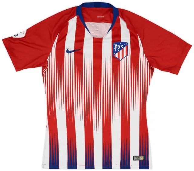 Nike 2018-19 Atletico Madrid B Match Issue Home Shirt #2