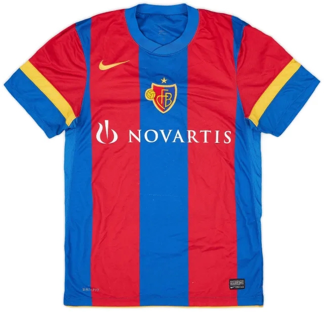 Nike 2010-12 FC Basel Home Shirt - 5/10 - (S)