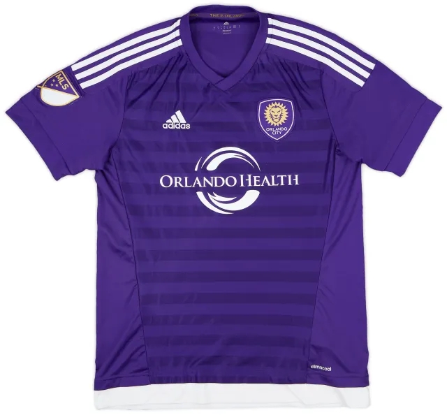 adidas 2016 Orlando City Home Shirt - 8/10 - (M)