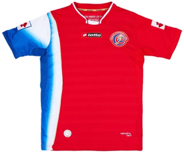 Lotto 2013 Costa Rica Home Shirt - 8/10 - (L)