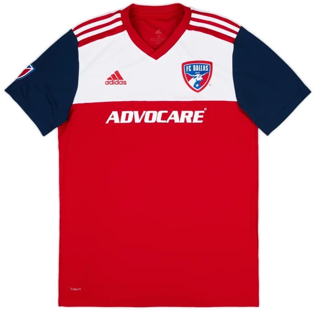 adidas 2018-19 FC Dallas Home Shirt - 8/10 - (M)