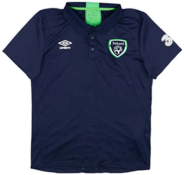 2014-15 Ireland Umbro Polo Shirt - 8/10 - (M)