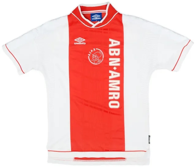 Umbro 1999-00 Ajax Home Shirt Van Der Vaart #43 - 5/10 - (M)