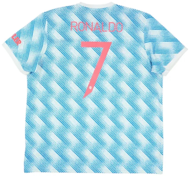 adidas 2021-22 Manchester United Away Shirt Ronaldo #7 - 9/10 - (XXL)