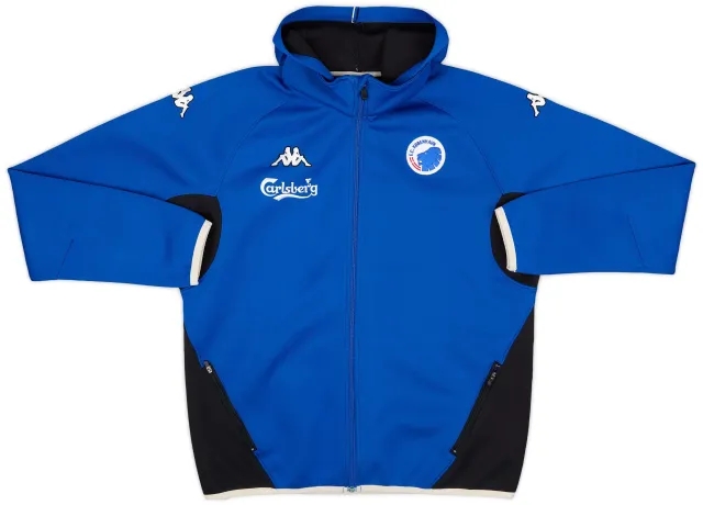 2005-06 FC Copenhagen Kappa Hooded Track Jacket - 9/10 - (XXL)