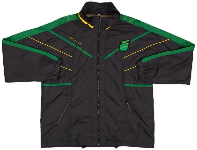 2002-03 Jamaica Uhlsport Track Jacket - 6/10 - (XL)