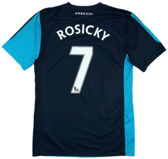Nike 2011-12 Arsenal Away Shirt Rosicky #7 - 7/10 - (S)