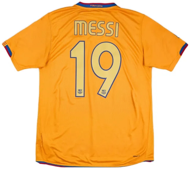 Nike 2006-08 Barcelona Away Shirt Messi #19 - 6/10 - (M)