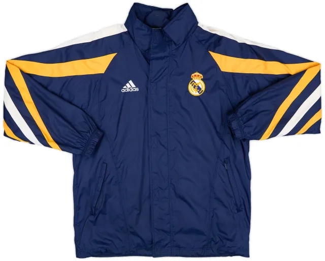1998-99 Real Madrid adidas Rain Jacket - 5/10 - (M/L)