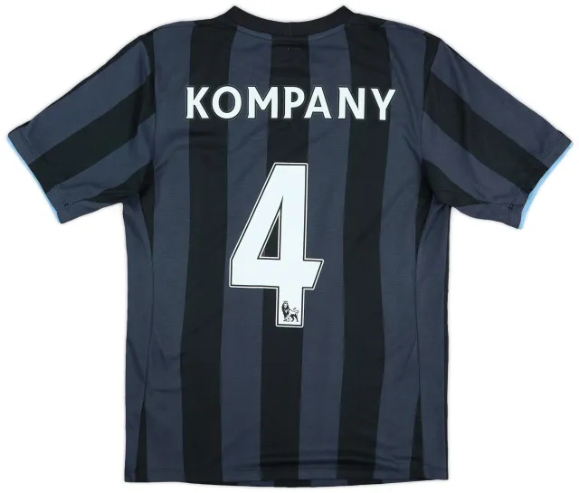 Umbro 2012-13 Manchester City Third Shirt Kompany #4 - 8/10 - (XS)