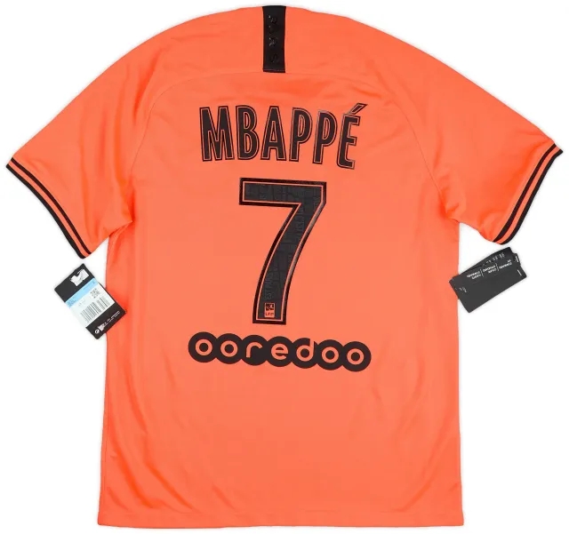 Nike 2019-20 Paris Saint-Germain Away Shirt Mbappe #7 (M)