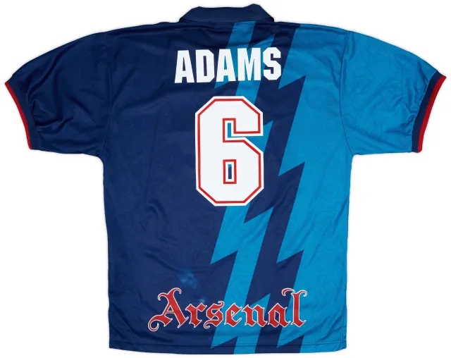 Nike 1995-96 Arsenal Away Shirt Adams #6 - 8/10 - (XL)