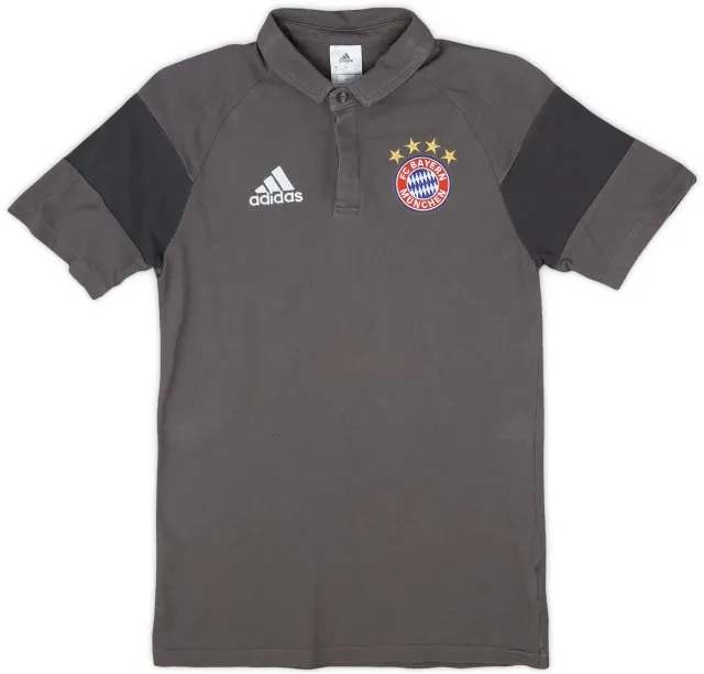 2016-17 Bayern Munich adidas Polo Shirt - 7/10 - (S)
