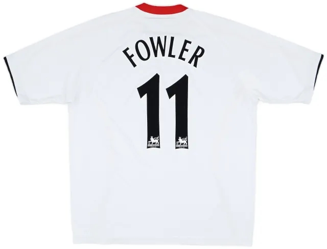 Reebok 2005-06 Liverpool Away Shirt Fowler #11 - 6/10 - (XL)