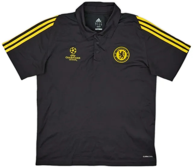 2012-13 Chelsea adidas Champions League Polo Shirt - 8/10 - (L)