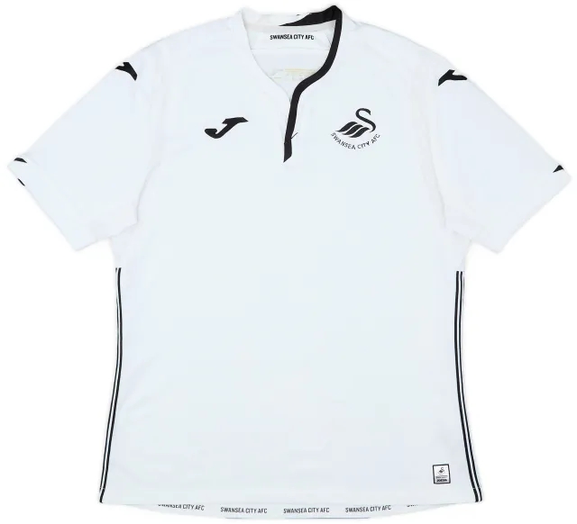 Joma 2018-19 Swansea Home Shirt - 8/10 - (XL)
