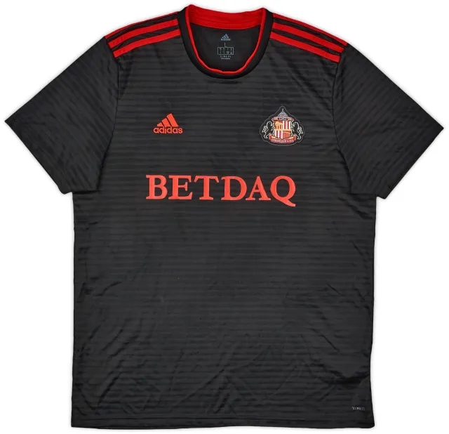 adidas 2018-19 Sunderland Away Shirt - 7/10 - (L)