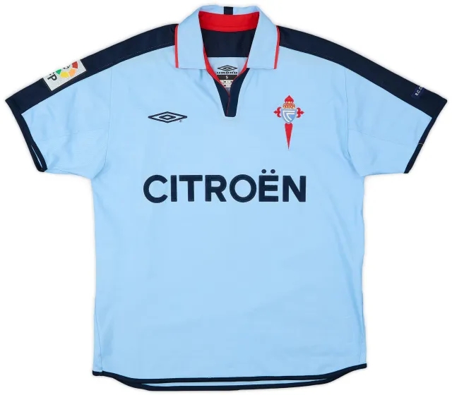 Umbro 2003-05 Celta Vigo Home Shirt - 7/10 - (S)