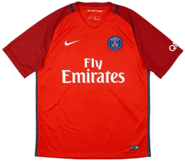 Nike 2016-17 Paris Saint-Germain Away Shirt - 9/10 - (L)