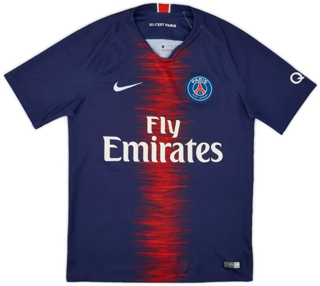 Nike 2018-19 Paris Saint-Germain Home Shirt - 6/10 - (S)