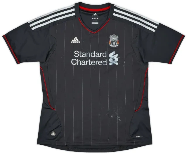adidas 2011-12 Liverpool Away Shirt - 5/10 - (L)