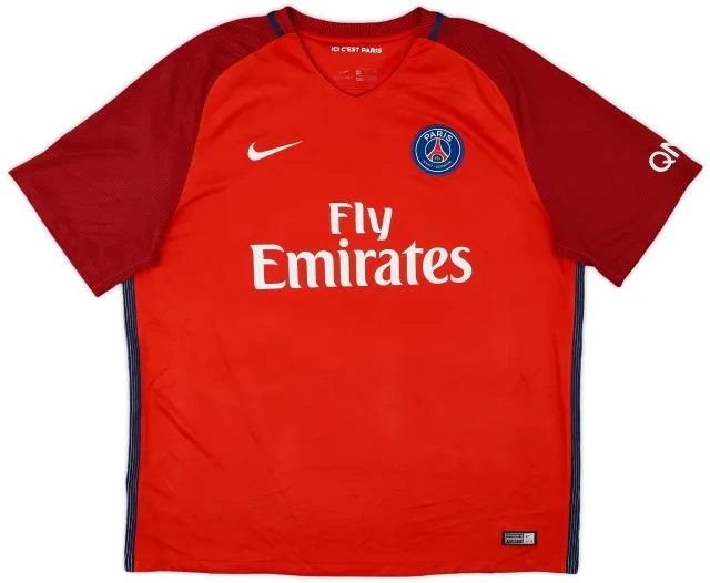 Nike 2016-17 Paris Saint-Germain Away Shirt - 7/10 - (XXL)