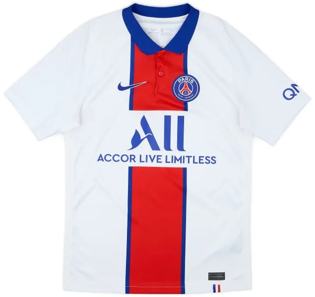 Nike 2020-21 Paris Saint-Germain Away Shirt - 9/10 - (S)
