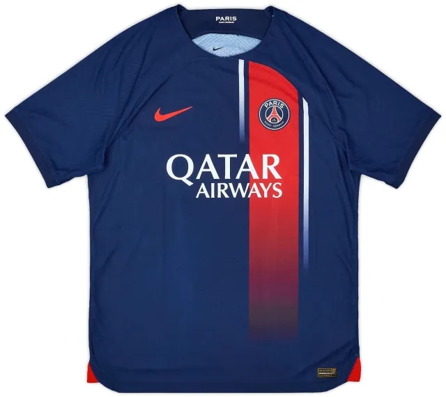 Nike 2023-24 Paris Saint-Germain Authentic Home Shirt - 10/10 - (L)