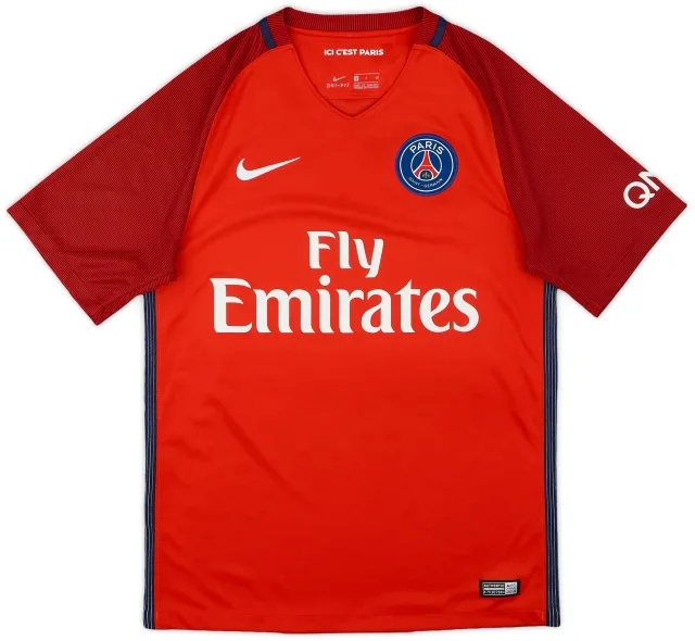 Nike 2016-17 Paris Saint-Germain Away Shirt - 9/10 - (S)