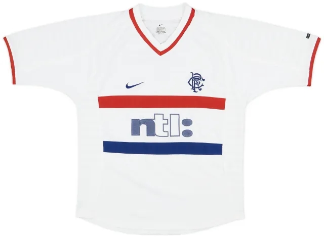 Nike 2000-01 Rangers Away Shirt - 6/10 - (XL.Boys)