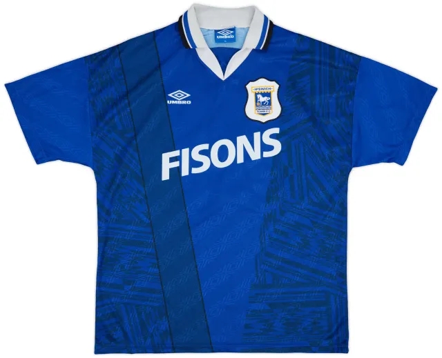 Umbro 1994-95 Ipswich Town Home Shirt #15 - 9/10 - (XL)