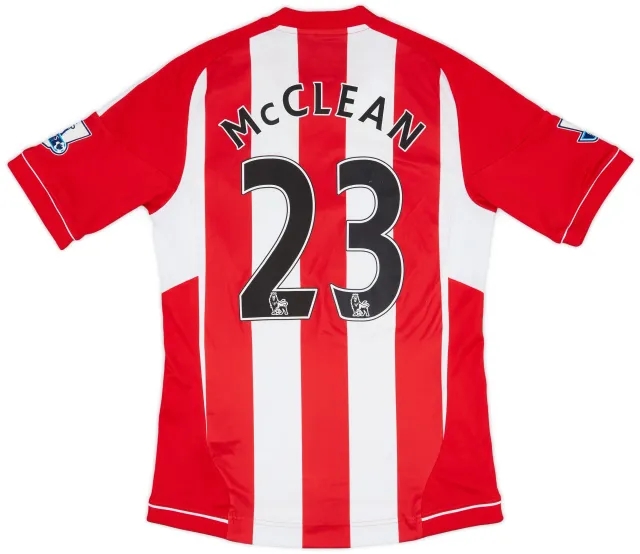 adidas 2012-13 Sunderland Home Shirt McClean #23 - 8/10 - (S)