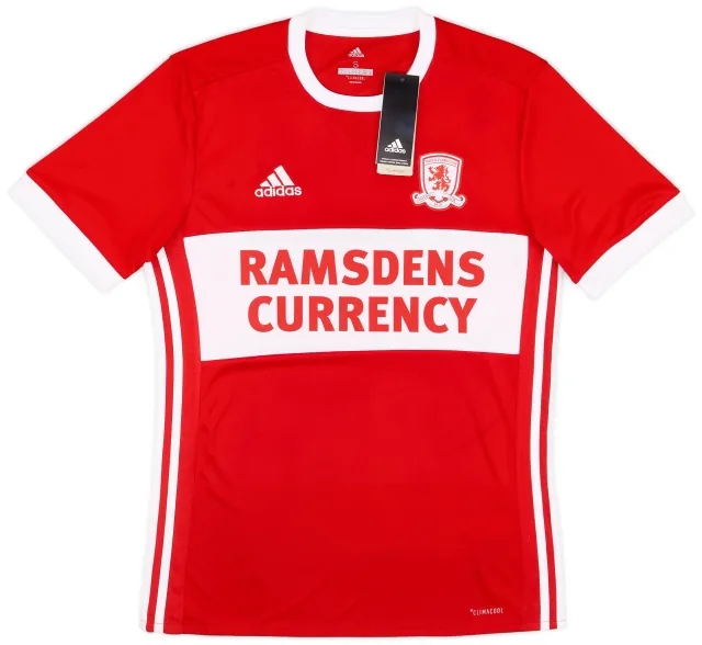 adidas 2017-18 Middlesbrough Home Shirt (S)