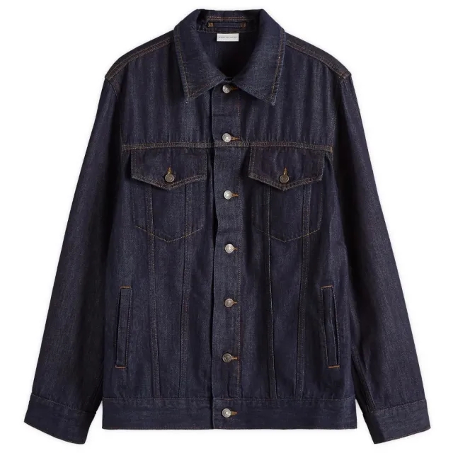 Dries Van Noten Men's Vipin Denim Jacket Indigo