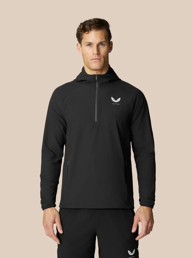 Castore Flow Training Hoodie - Black/white