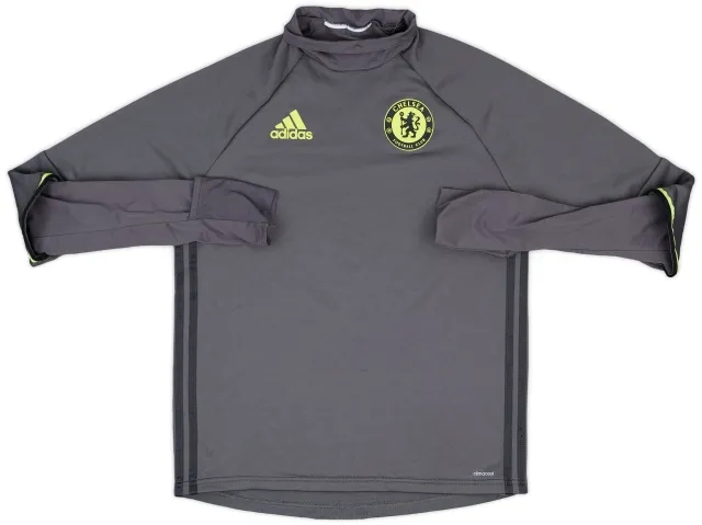 2016-17 Chelsea adidas Sweat Top - 8/10 - (S)