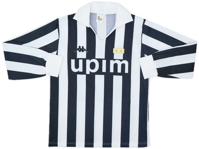 Kappa 1989-90 Juventus Basic Home L/S Shirt #11 - 7/10 - (M)