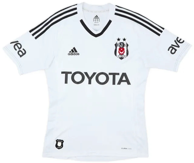 adidas 2012-13 Besiktas Home Shirt - 6/10 - (M)