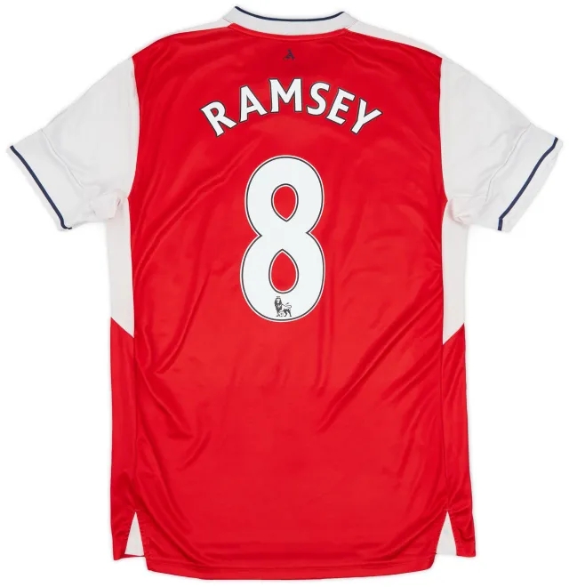 Puma 2016-17 Arsenal Home Shirt Ramsey #8 - 5/10 - (M)