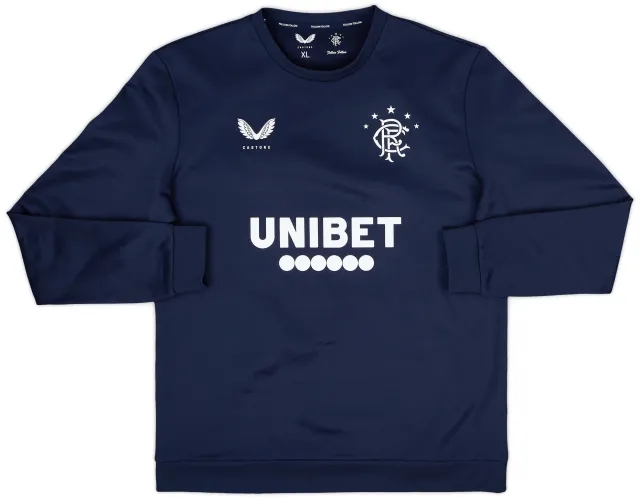 2020-21 Rangers Castore Sweat Top - 9/10 - (XL)