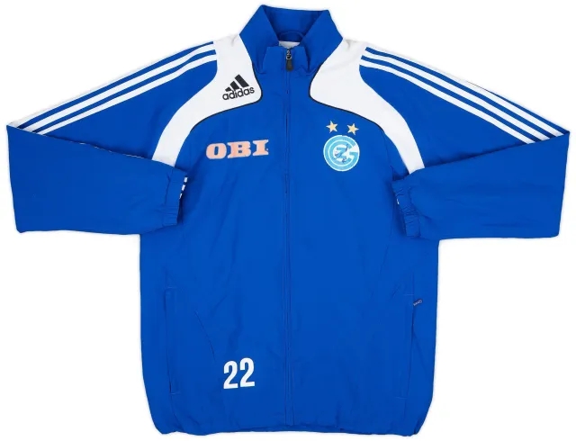 2008-09 Grasshoppers adidas Player Issue Track Jacket - 5/10 - (S)