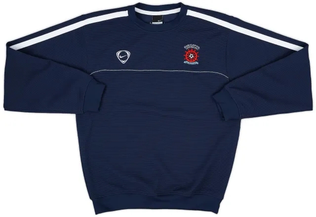 2005-06 Hartlepool Nike Sweat Top - 9/10 - (S)