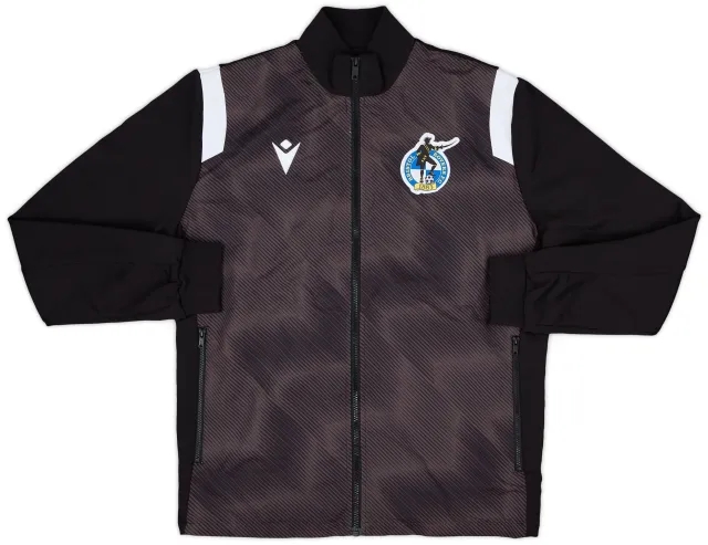 2020-21 Bristol Rovers Macron Track Jacket - 9/10 - (M)