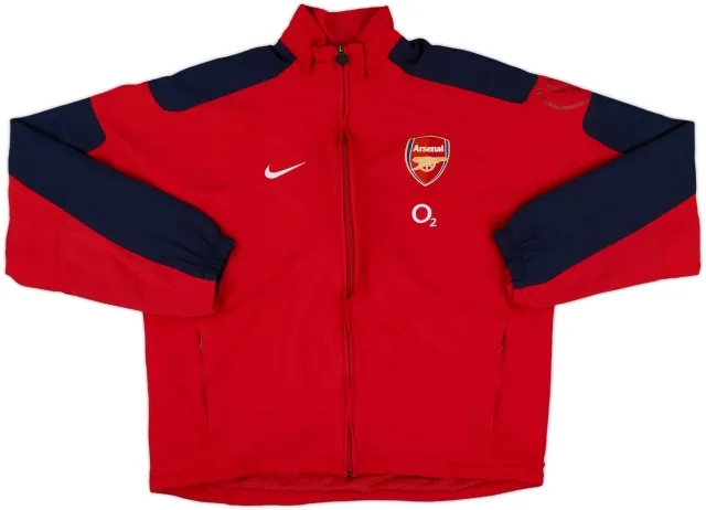 2005-06 Arsenal Nike Track Jacket - 9/10 - (M)