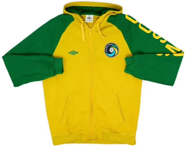 2010-11 New York Cosmos Umbro Hooded Sweat Top - 8/10 - (L)